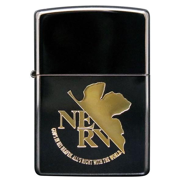 EVASTOREオリジナル エヴァンゲリオンZIPPO NERV/BLACK&GOLD