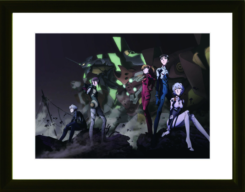 受注生産品】【エヴァンゲリオンイラスト集2007－2017】複製画展 本田雄複製原画M:パイロットたち S2