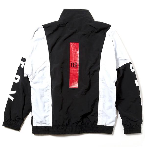 RADIO EVA 591 EVANGELION SWITCHING NYLON JACKET/ブラック×ホワイト(02)(M): ファッション |  EVANGELION STORE オンライン