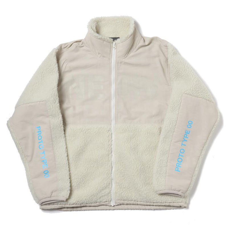 EVANGELION BOA JACKET β (NATURAL(EVA-00)-