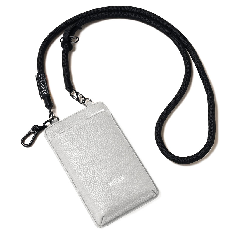 RADIO EVA A136 EVANGELION Phone Sacoche/GRAY（WILLE