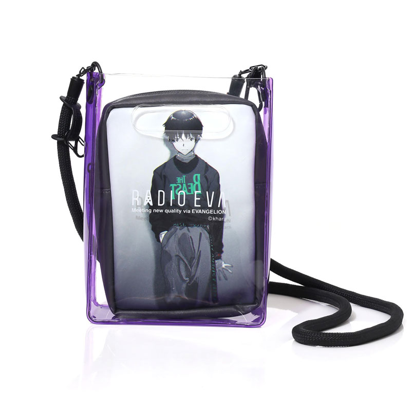 RADIO EVA A178 RADIO EVA PVC Tote Bag/SHINJI（RADIO EVA 10TH）: ファッション ...