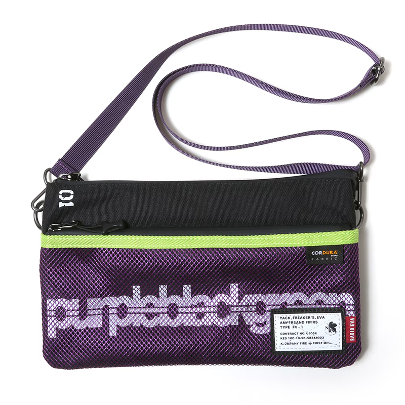RADIO EVA 504 EVANGELION SACOCHE BAG by FIRE FIRST/EVA-01 MODEL EVA-01 MODEL