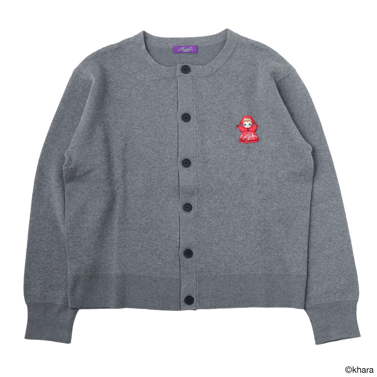 RADIO EVA A346 PUPPET Collection Cardigan/GRAY GRAY M