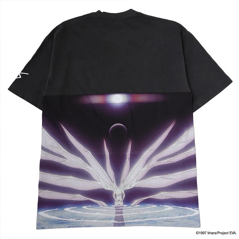 【EVANGELION:95】0046 T-Shirt/BLACK BLACK M