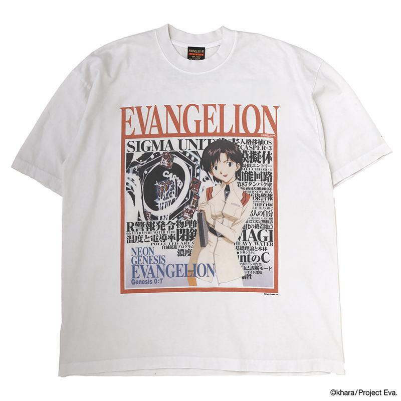 【EVANGELION:95】0092 T-Shirt/WHITE/L