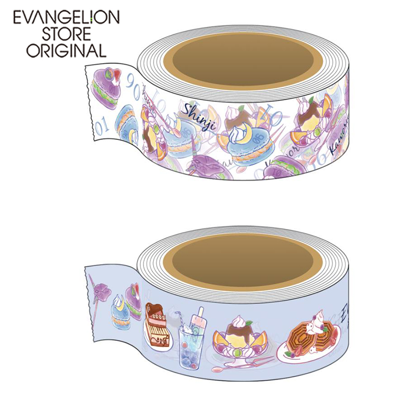 EVANGELION SWEETS COLLECTION/クリアマスキングテープセット/SHINJI&KAWORU(ムービック)
