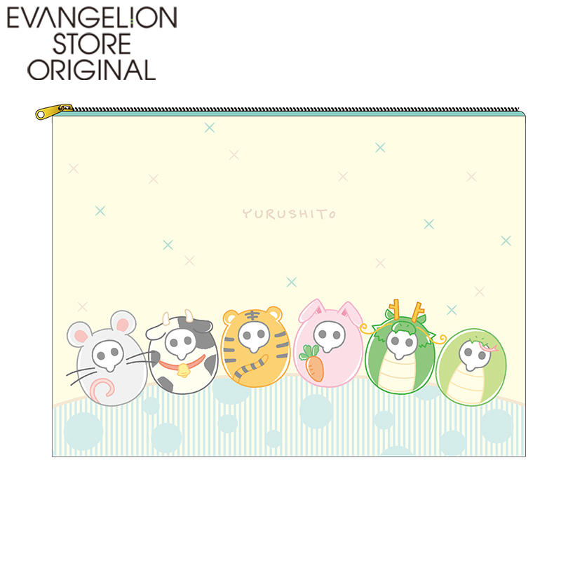 EVA STOREオリジナル フラットポーチ/十二しと: グッズ・雑貨類 | EVANGELION STORE オンライン