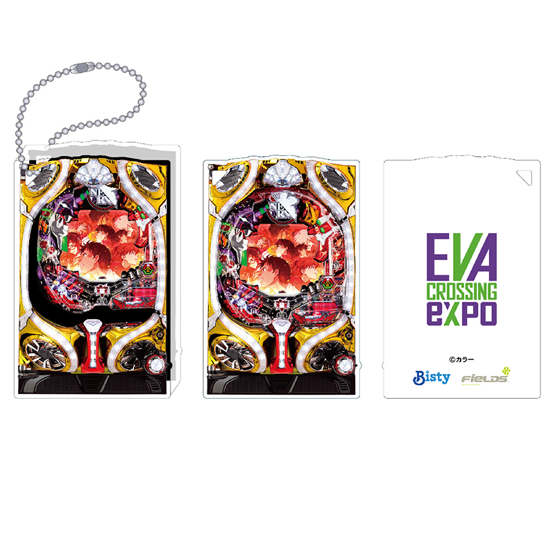 【エヴァンゲリオン大博覧会】アクリルブロックキーホルダー / CRヱヴァンゲリヲン ~いま、目覚めの時~