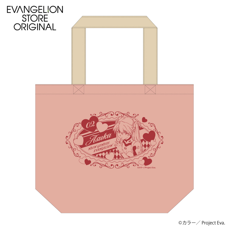 EVA STOREオリジナル トートバッグ/惣流・アスカ・ラングレー (NEON GENESIS EVANGELION PLUG SUIT REI&ASUKA)