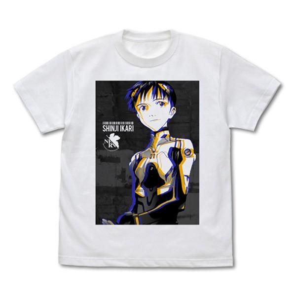 ヱヴァンゲリヲン新劇場版 碇シンジ モノクロームグラフィック Tシャツ(COSPA)