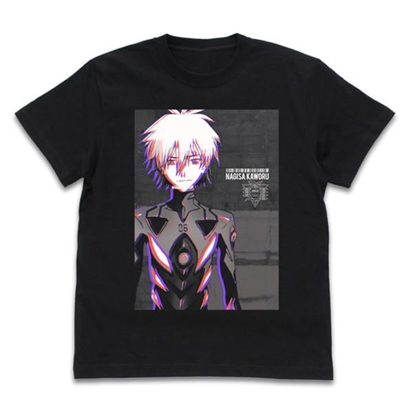 ヱヴァンゲリヲン新劇場版 渚カヲル モノクロームグラフィック Tシャツ(COSPA)