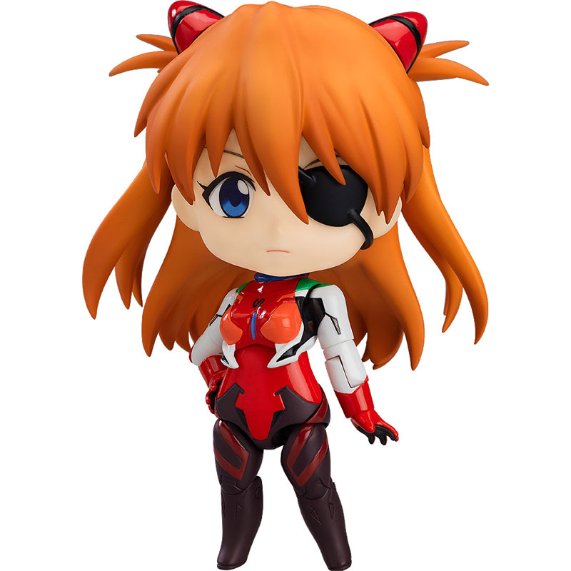 柔らかな質感の ねんどろいど プラグスーツVer.（眼帯 式波・アスカ・ラングレー 惣流・アスカ・ラングレー