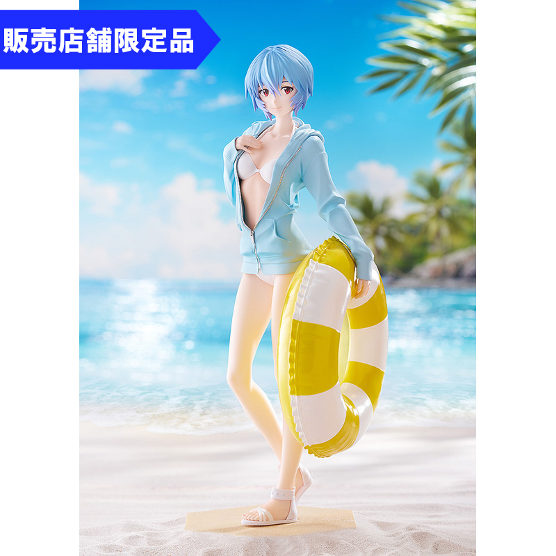 塗装済完成品フィギュアPOP UP PARADE BEACH QUEENS 綾波レイ L