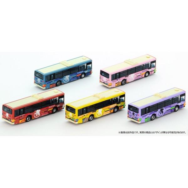ザ・バスコレクション  箱根登山バス エヴァンゲリオンバス５台セット