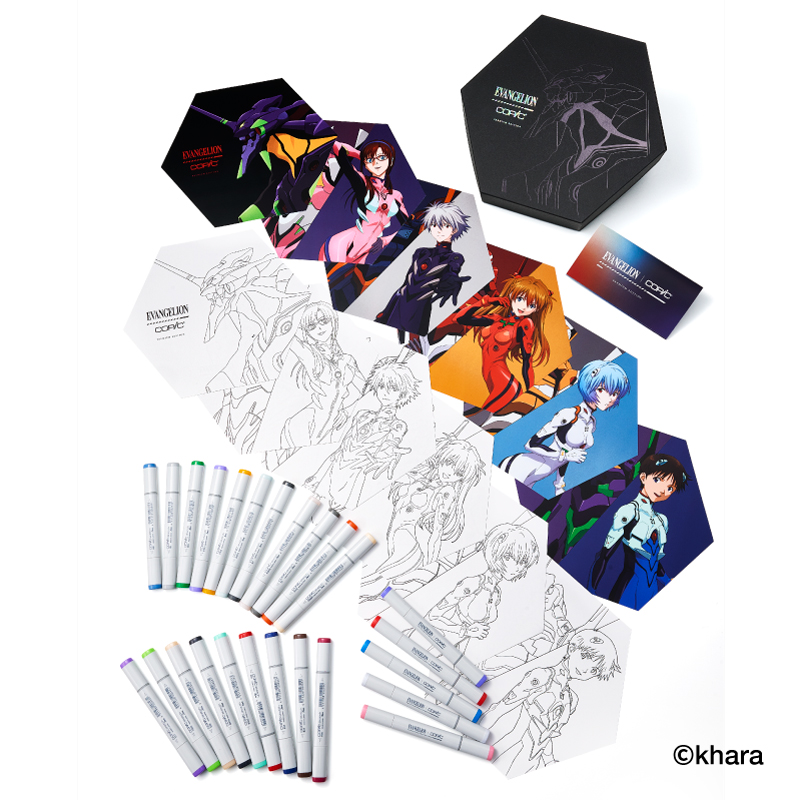 EVANGELION×COPIC EVA Color Set Premium Edition（トゥーマーカー