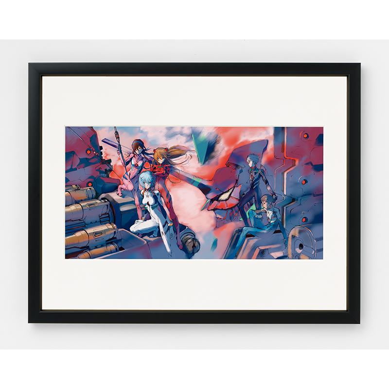 【受注生産品】【エヴァンゲリオンイラスト集2007－2017】複製画展 本田雄複製原画L:表紙 S1 [お届け予定：2026年5月上旬]