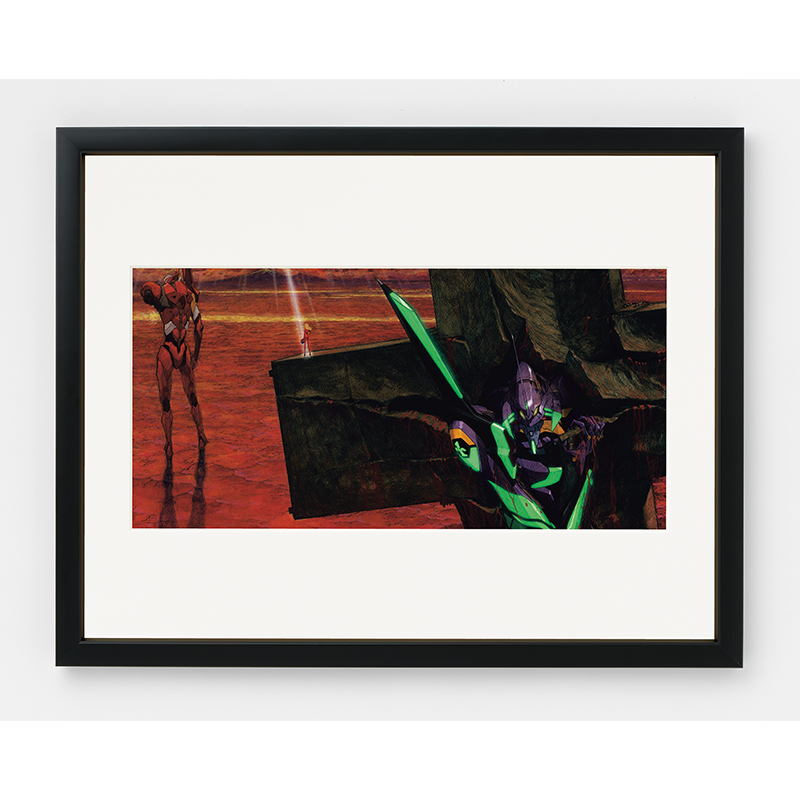 【受注生産品】【エヴァンゲリオンイラスト集2007－2017】複製画展 前田真宏複製原画L:初号機 S6 [お届け予定：2026年5月上旬]