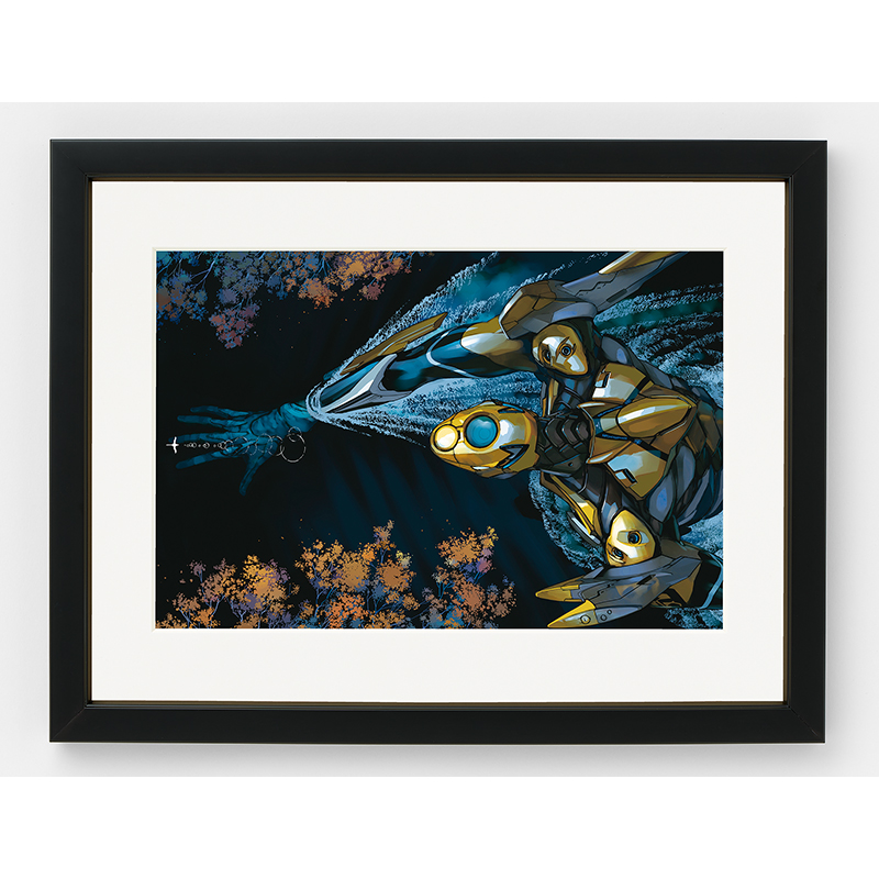 【受注生産品】【エヴァンゲリオンイラスト集2007－2017】複製画展 山下いくと複製原画M:零号機 S28 [お届け予定：2026年5月上旬]