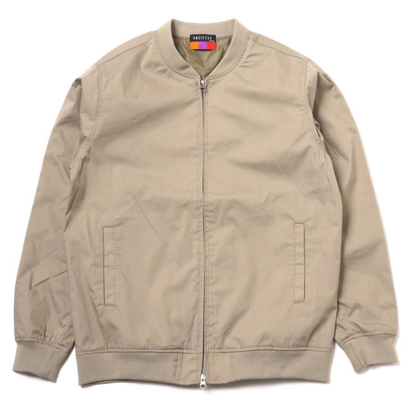 RADIO EVA A087 Longinus T/C STADIUM JACKET/BEIGE/L