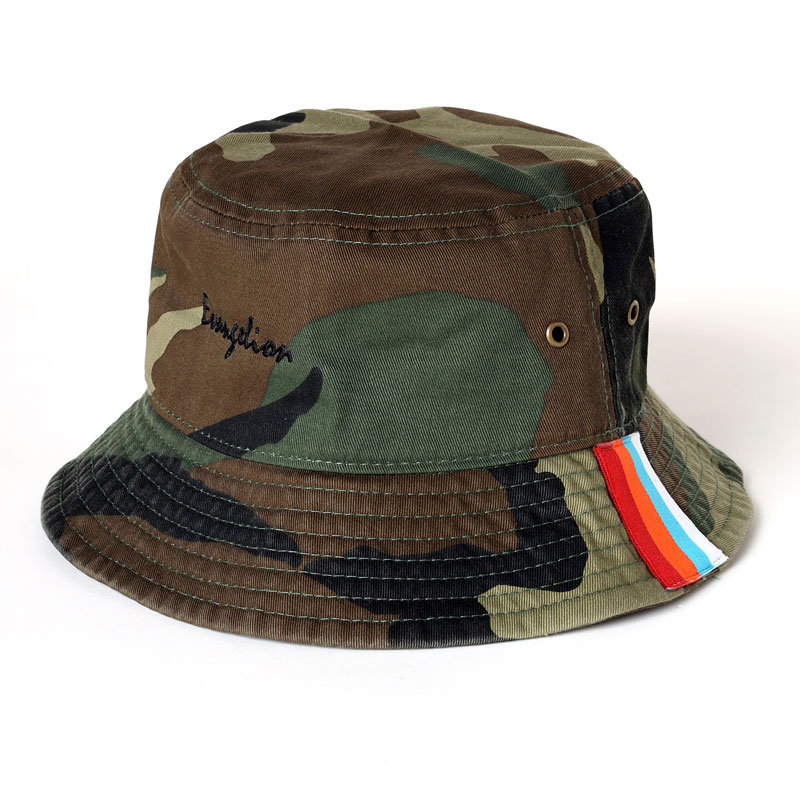 RADIO EVA A118 Rebuild of Evangelion Kids Bucket Hat/BLACK