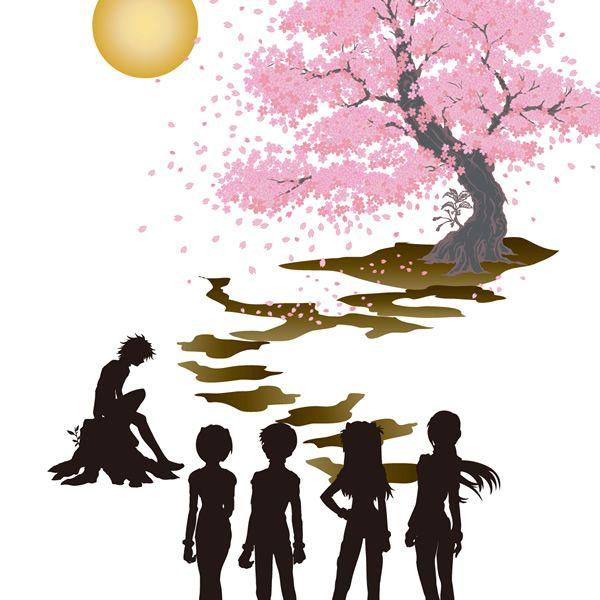 EVA×錦 大桜とパイロットTシャツ