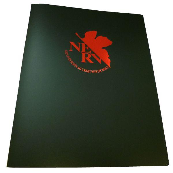 EVANGELION STORE オフィシャル版　クリアファイル収納ファイル／NERVマーク
