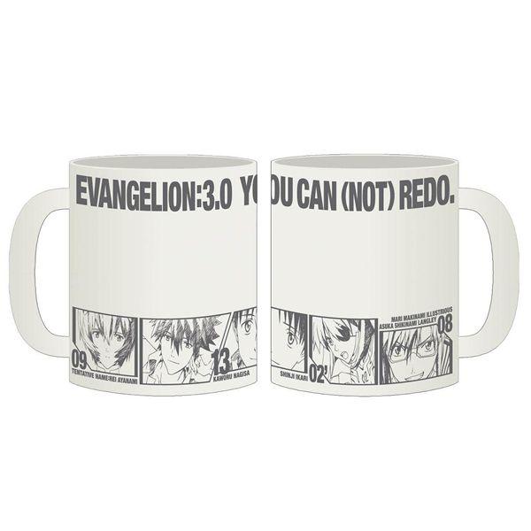 ヱヴァンゲリヲン新劇場版：Ｑ キャラクター柄マグカップ(ムービック）