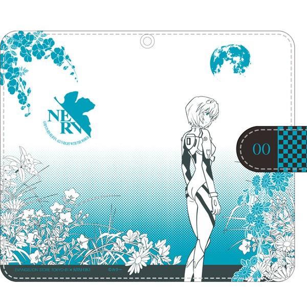 EVASTORE TOKYO-01オリジナル手帳型携帯ケースfeat.【EVAｘ錦】綾波レイと月見華