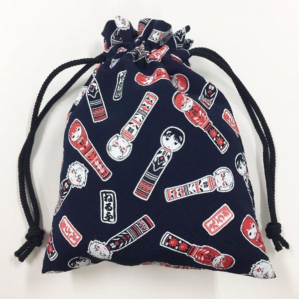 EVA STORE オフィシャル版　巾着【こけし風イラスト】