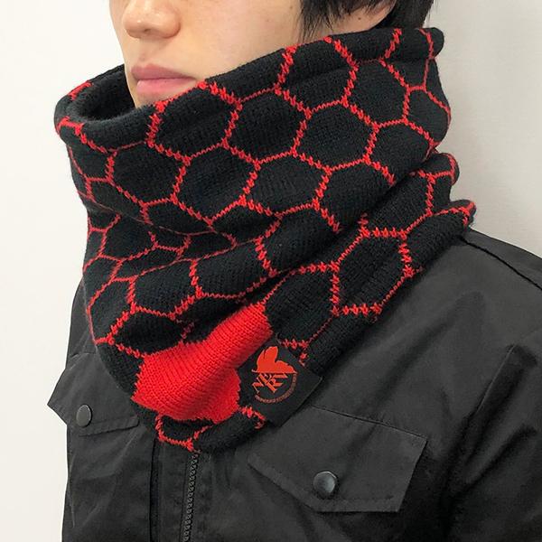 EVA STORE オリジナル ニットネックウォーマー/NERV