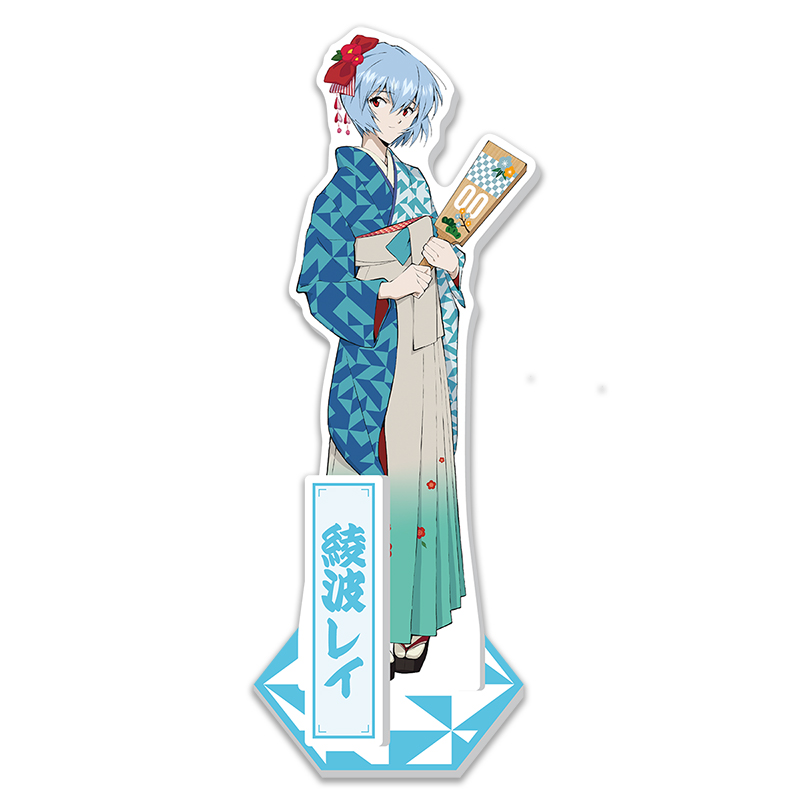 EVA STOREオリジナル 【晴れ着と羽子板】缶バッジ（5個）セット
