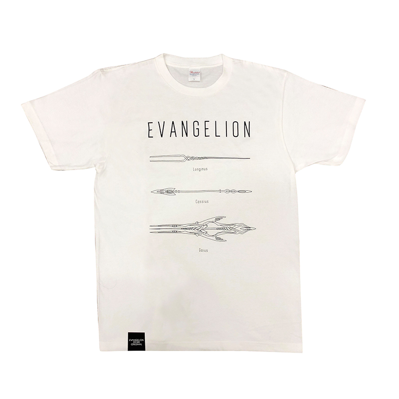 EVA STOREオリジナル Tシャツ/3本の槍/ホワイト