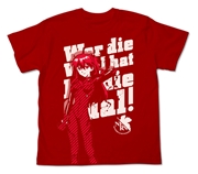 ヱヴァンゲリヲン新劇場版　アスカTシャツ/レッド（COSPA)