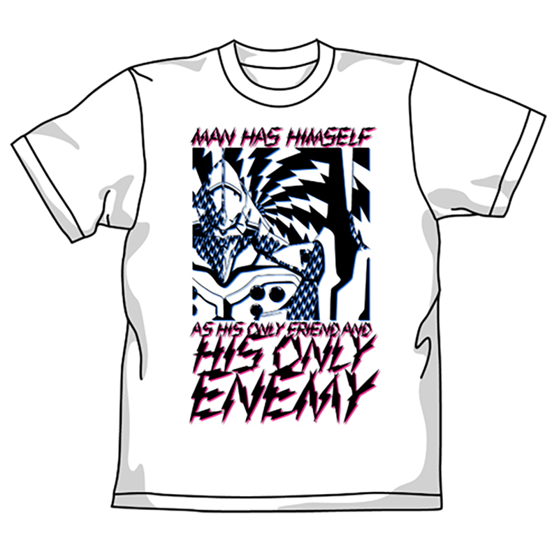 ヱヴァンゲリヲン新劇場版 初号機ENEMYTシャツ  (ホワイト)