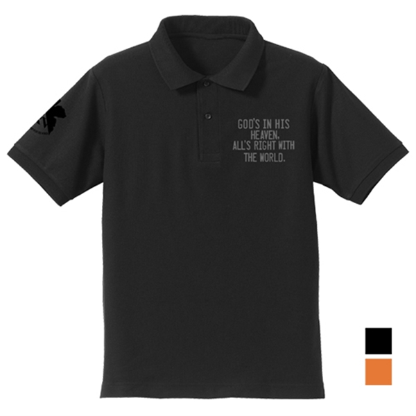 エヴァンゲリオン ネルフ ポロシャツ/BLACK(COSPA)