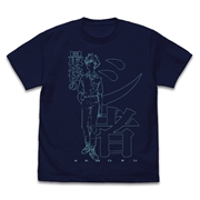 エヴァンゲリオン 制服の渚カヲル Tシャツ/NAVY（COSPA）