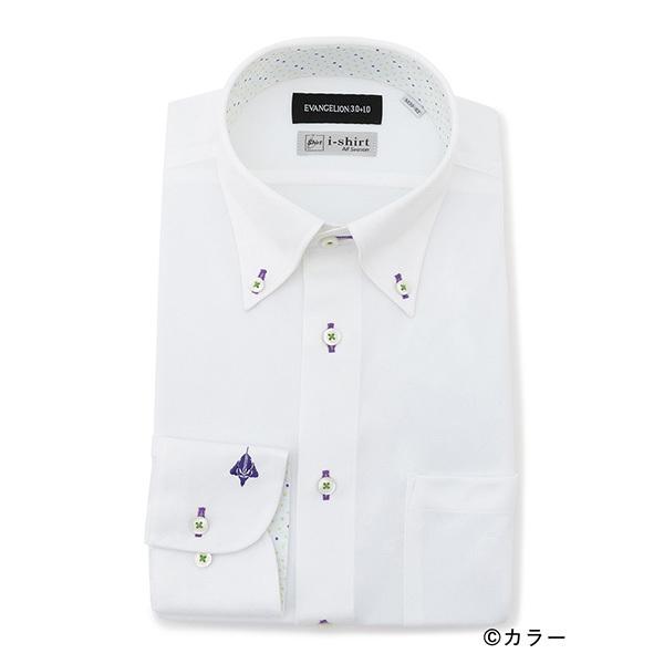 EVANGELION x はるやま】i-Shirt長袖シャツ/綾波レイ ボタン