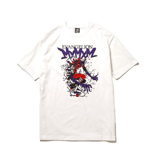 MxMxM x EVANGELION 2号機LONG TEE（ORANGE/WHITE BODY
