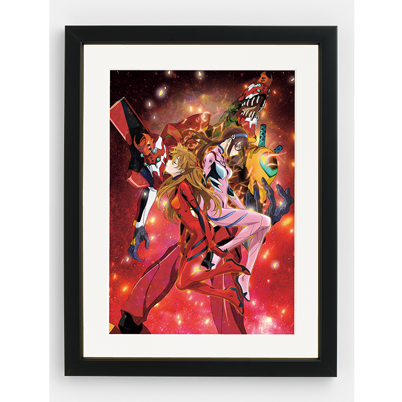 【エヴァンゲリオンイラスト展II】松原秀典複製原画M:アスカ＆マリS34 [お届け予定：2026年5月上旬]