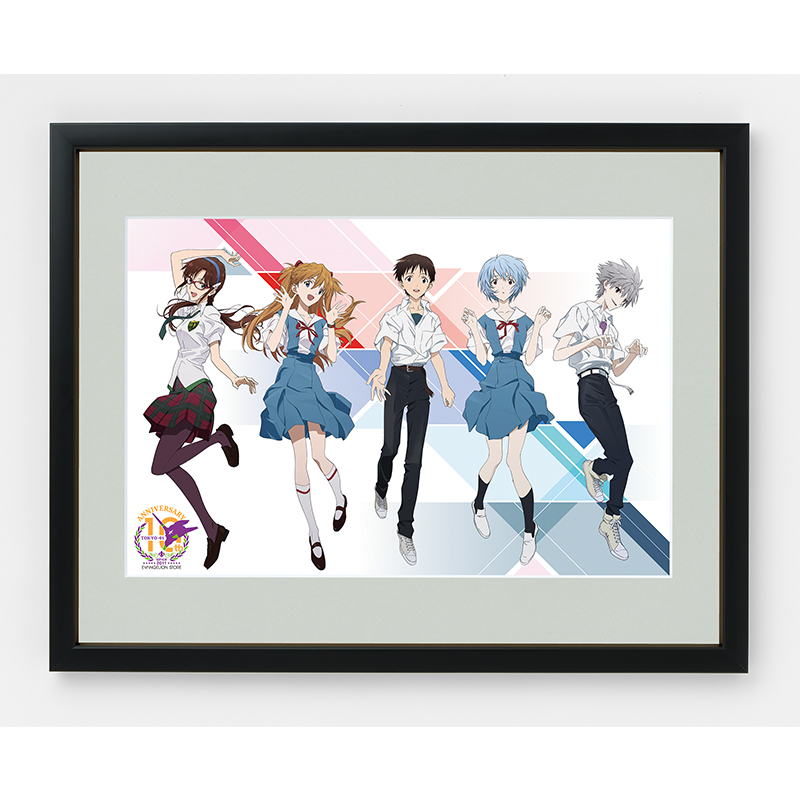 【エヴァンゲリオンイラスト展II】錦織敦史複製原画L:EVANGELIONSTORE TOKYO-01 10周年記念 S36 [お届け予定：2026年5月上旬]