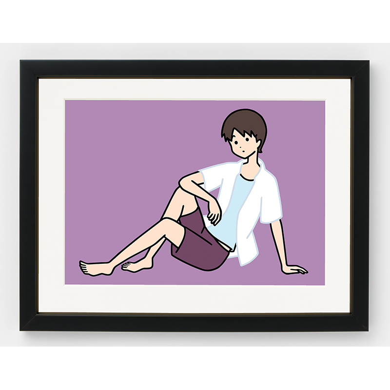 【エヴァンゲリオンイラスト展II】白根ゆたんぽ複製原画M:LIFESTYLE HOTEL EVA/A S41 [お届け予定：2026年5月上旬]