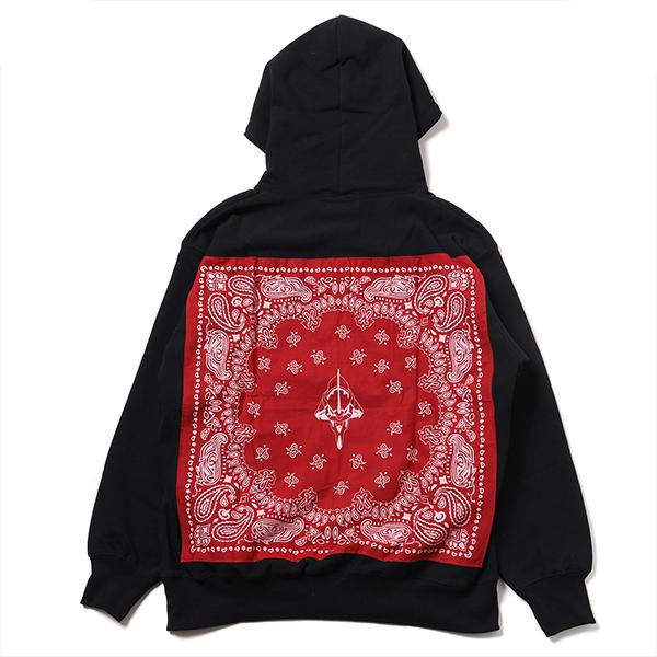 RADIO EVA 740 EVA-01 BANDANA PARKA/BLACK×RED（NERV）