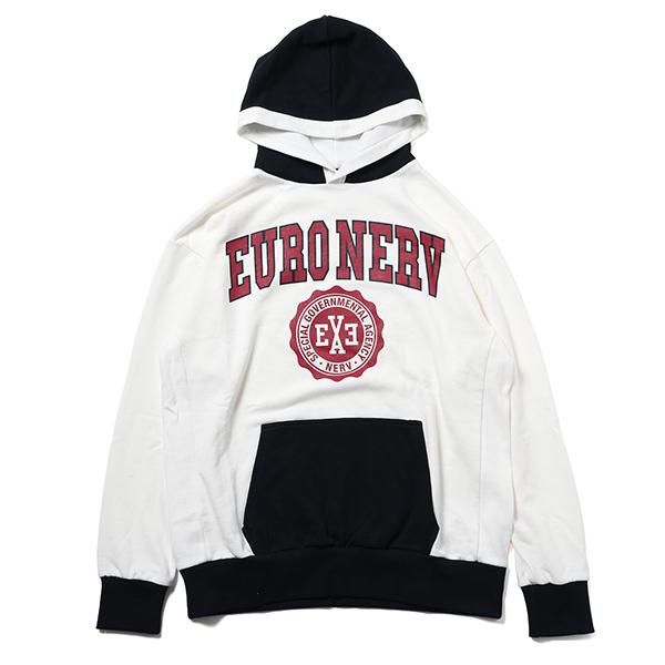 RADIO EVA 843 EURO NERV BICOLOR COLLEGE Parka/WHITE