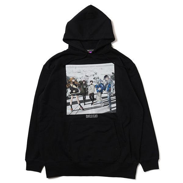 RADIO EVA 887 RADIO EVA Illustration Parka α（Mai Yoneyama）/BLACK（COLOR）