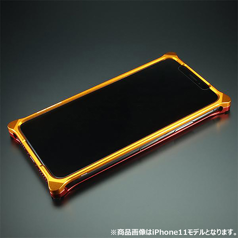 RADIO EVA A122 Solid Bumper for iPhone14/13/13pro (EVANGELION Limited)/Yellow×Red（2号機）