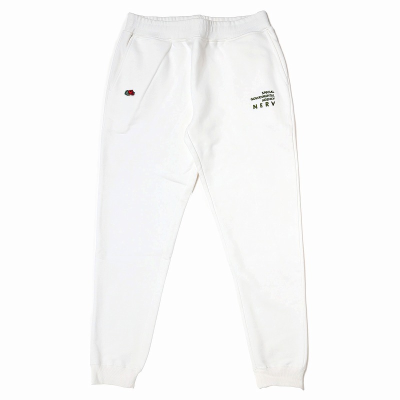 RADIO EVA 166 NERV Embroidery Jogger Sweat Pants by FRUIT OF THE
