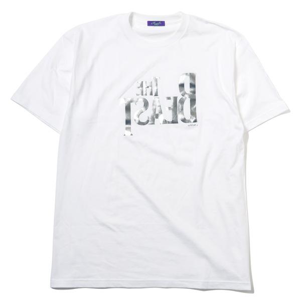 RADIO EVA 712 THE BEAST BIG T-Shirt/WHITE×SILVER