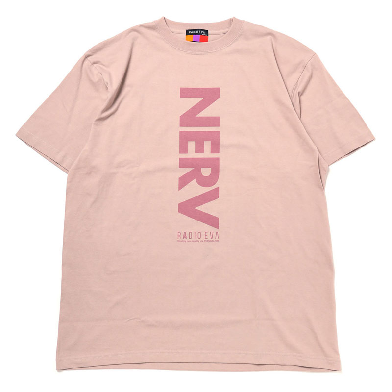 RADIO EVA A103 NERV T-Shirt/SMOKY PINK