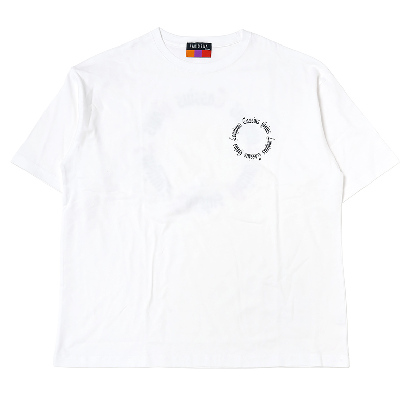 RADIO EVA A139 CIRCLE LANCE T-Shirt/WHITE